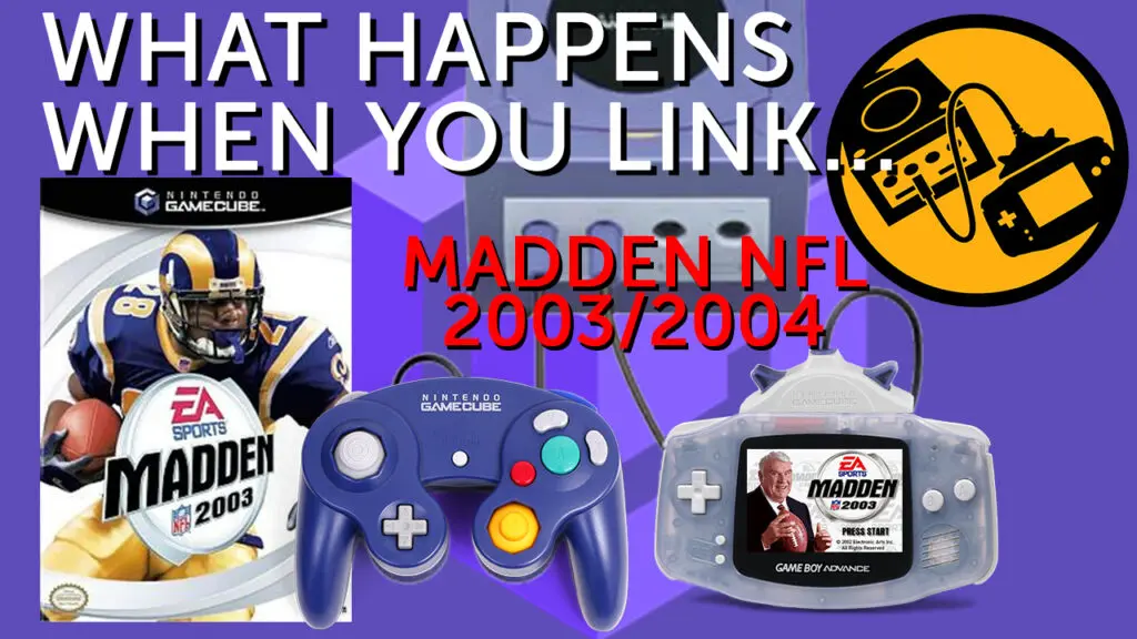 GC to GBA Madden 03 04