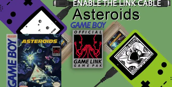 Enable the Link Cable - Asteroids GB