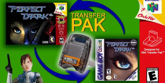 N64 Transfer Pak Perfect Dark