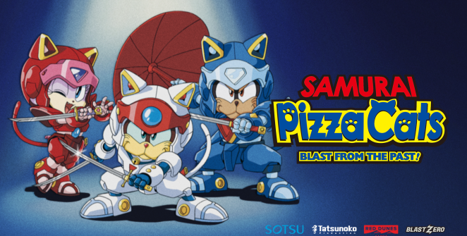 Samurai Pizza Cats