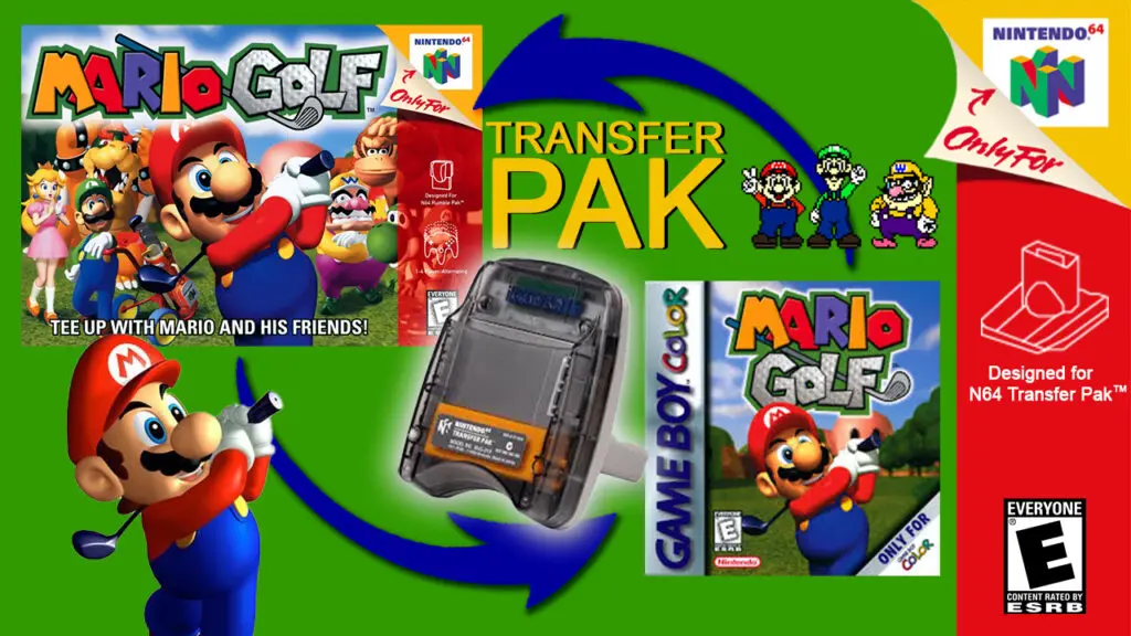 Transfer Pak Mario Golf