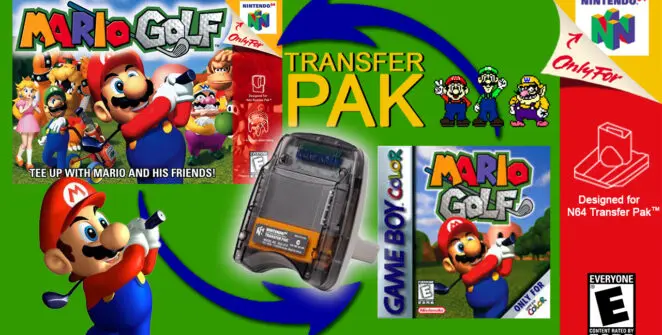 Transfer Pak Mario Golf