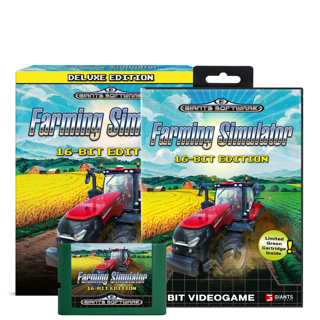 Farming Sim Genesis Mega Drive