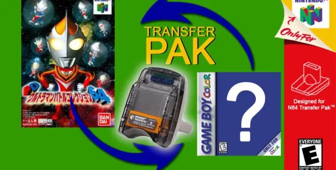 PD Ultraman Battle Collection 64 Transfer Pak banner