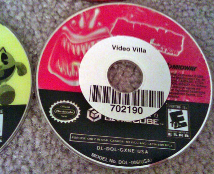 GC Sale VideoVilla This game was an ex-rental. You never know what you are going to get buying used.