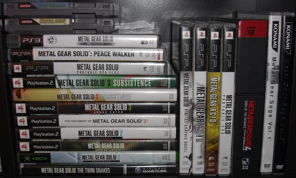A portion of my Metal Gear collection...