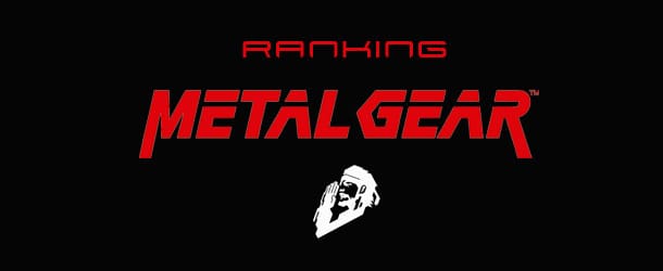 Ranking Metal Gear Banner