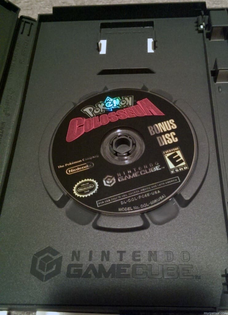 Pokemon Colosseum Disc The disc