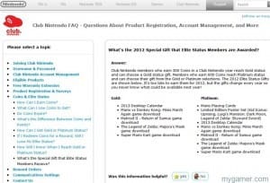 Club Nintendo Rewards