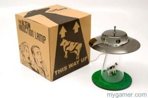 Alien Abduction Lamp Box