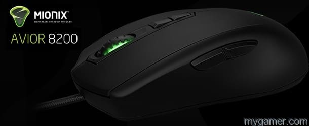 Mionix Avior 8200 Mouse Banner
