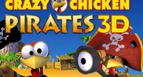 Crazy Chicken Pirates 3D banner