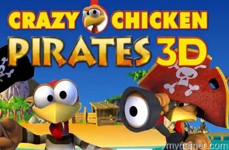 Crazy Chicken Pirates 3D banner
