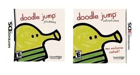Doodle Jump DS 3dS banner