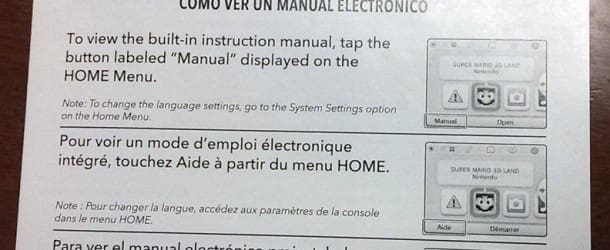 3DS Instructions