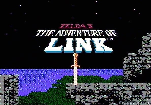 Zelda II Adv of Link Title
