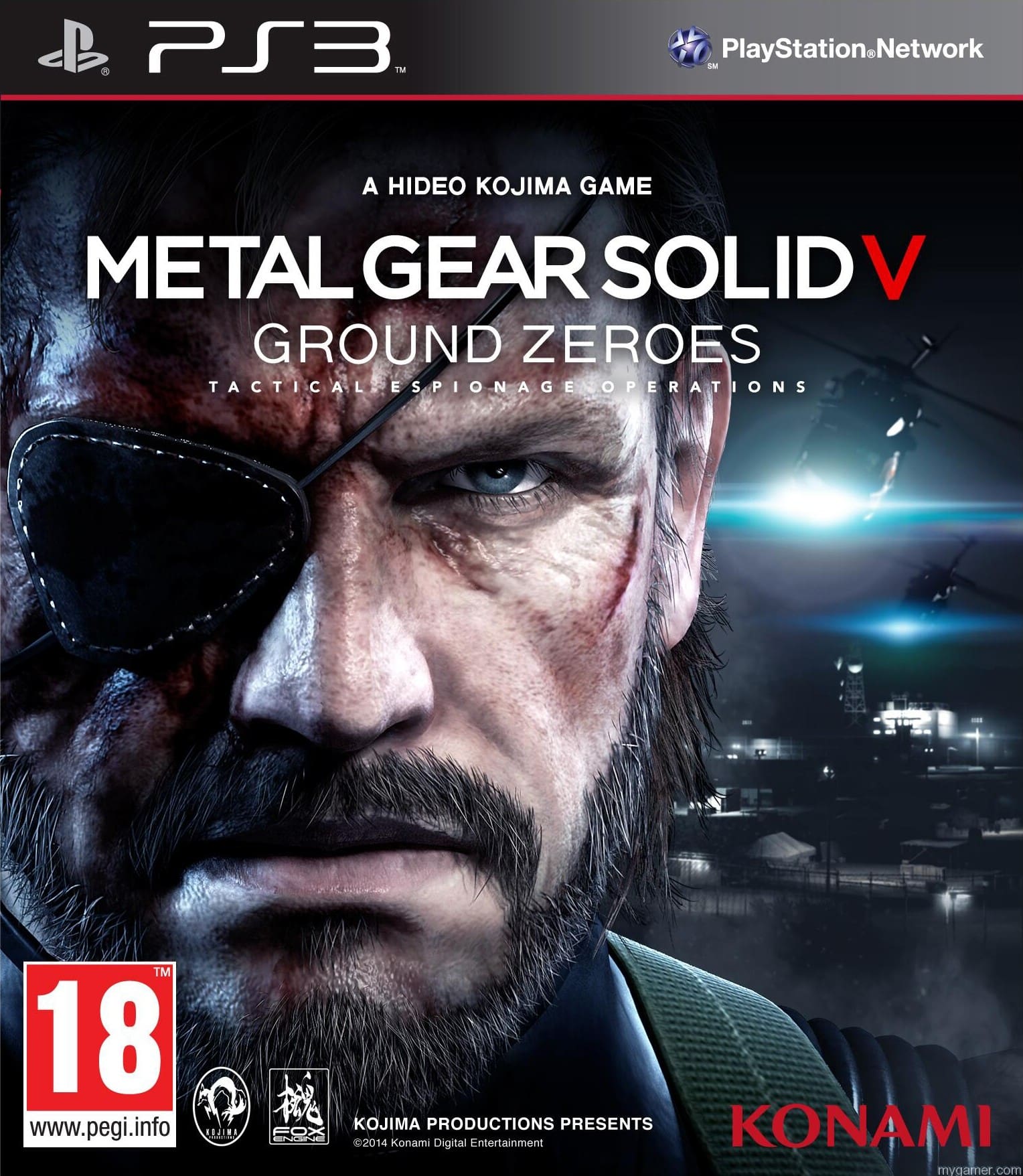 MGS V Box Art PS3