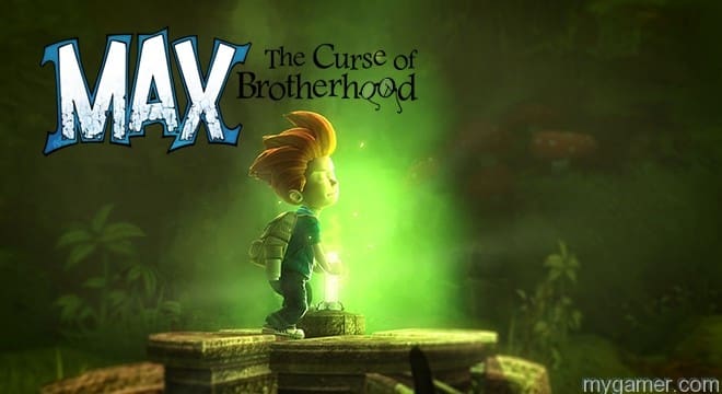 Max The Curse of Brotherhood game logo