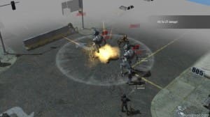 Turn-based combat in Falling Skies game