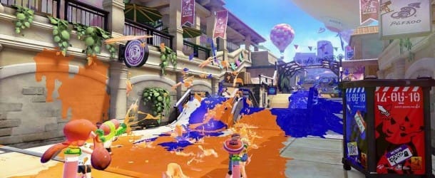 Ink up your territory in Splatoon