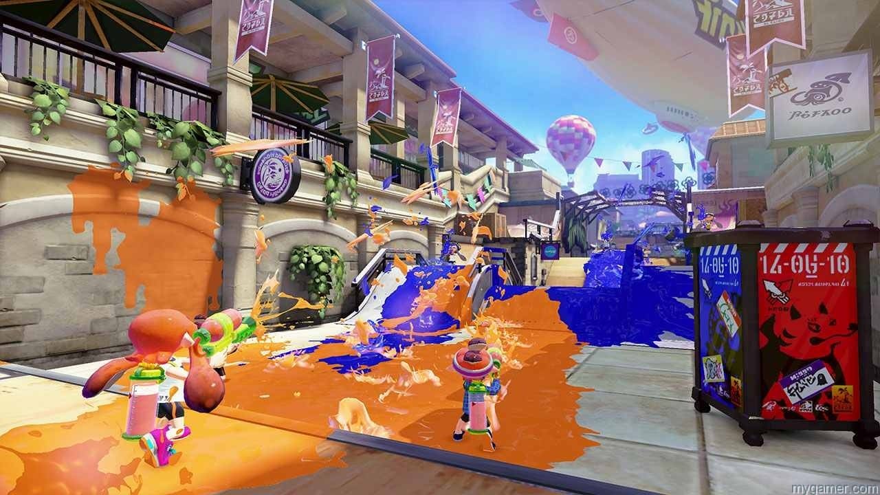 Ink up your territory in Splatoon