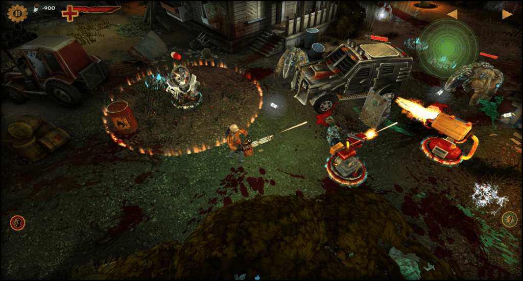 16 farm Guns n Zombies gameplay and features