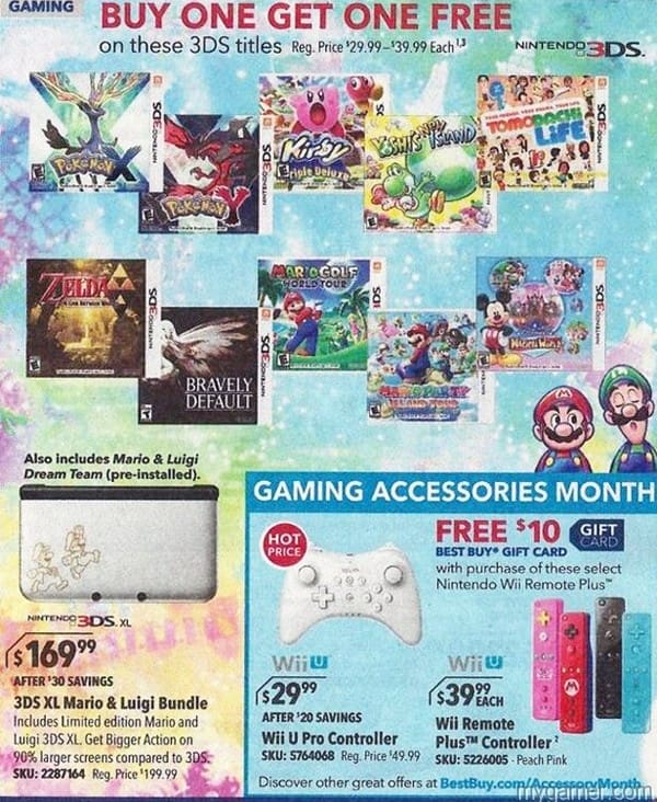 BestBuy B1G1 3DS