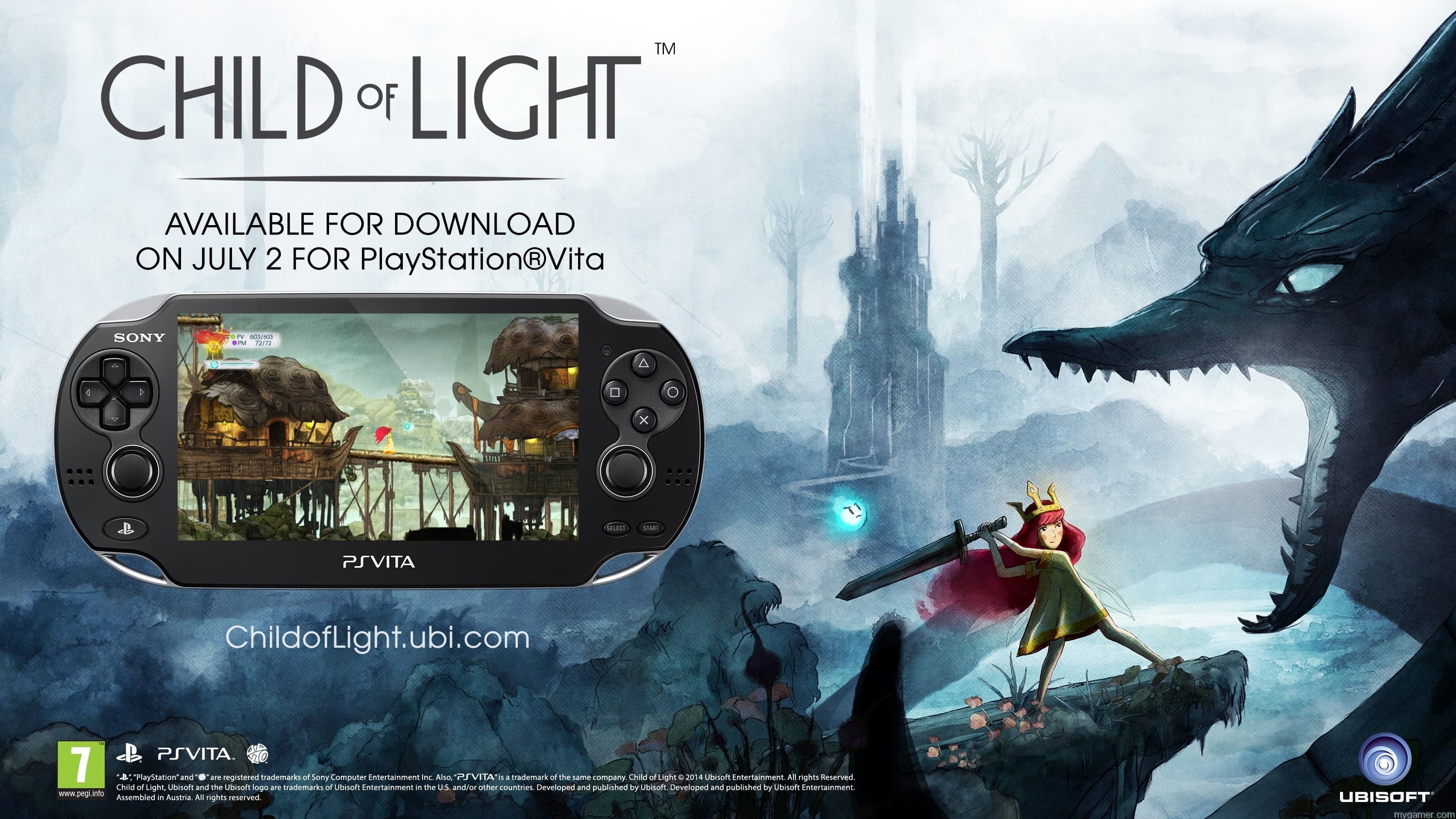 Child of Light vita