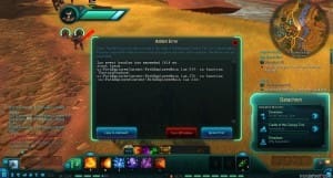 Hotbar screenshot while playing WildStar for PC