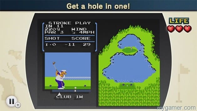 The Golf challenges are especially difficult