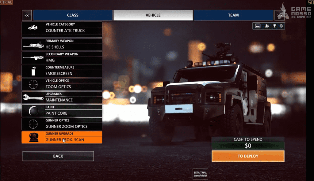 hardline vehicle warfare