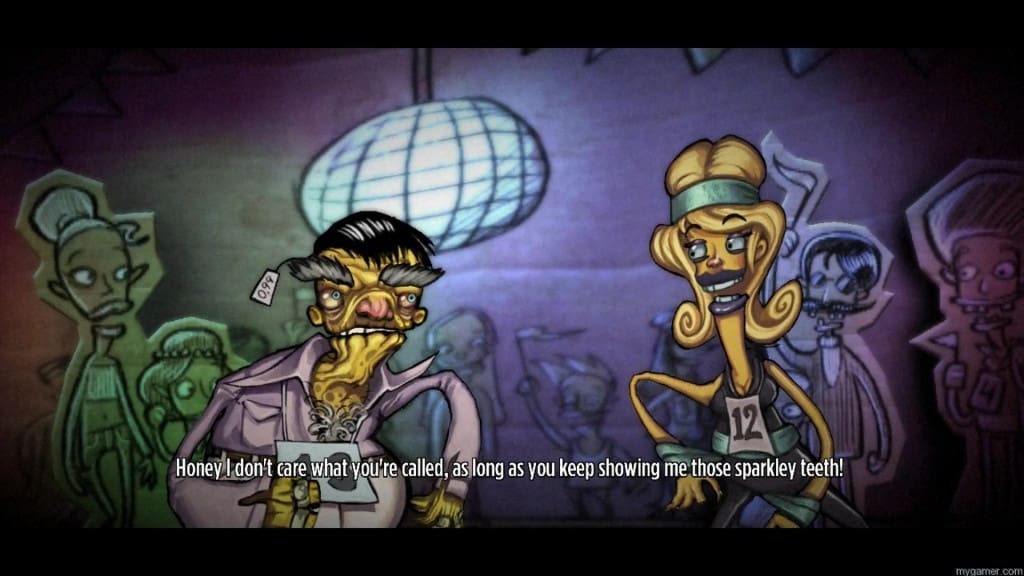 Stick It To The Man Teeth Each dialog session is stranger than the last