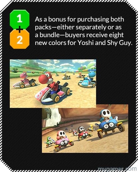 Multi-Colored Yoshis and Shy Guys are also playable