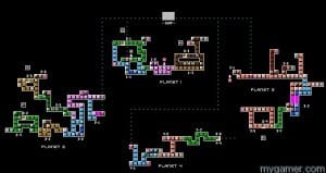 Xeodrifter Map