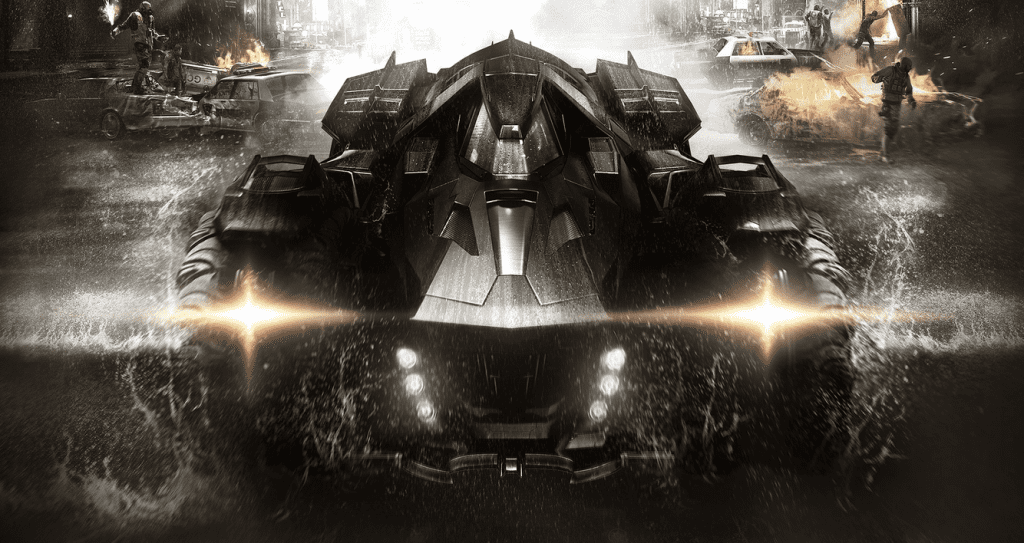 The Batmobile is an important part of gameplay