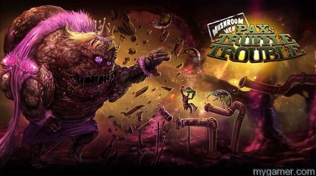 Mushroom Men Truff Trouble Banner