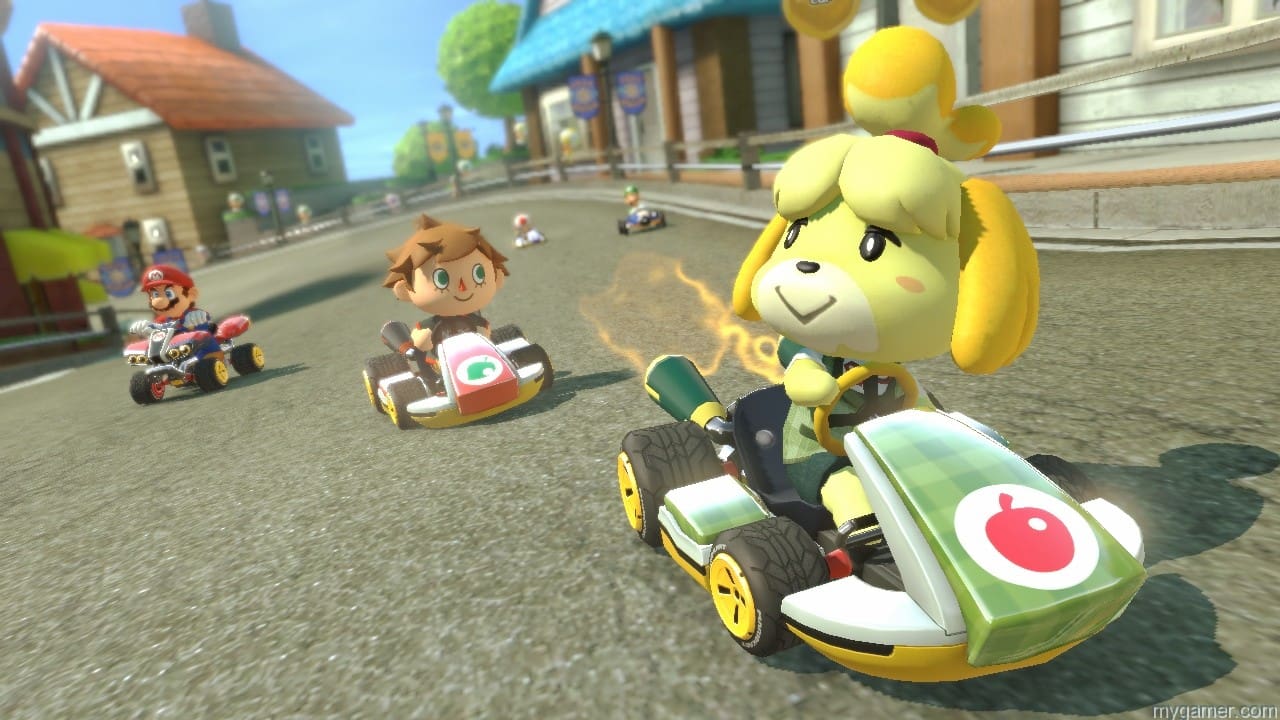 Mario Kart 8 animla crossing