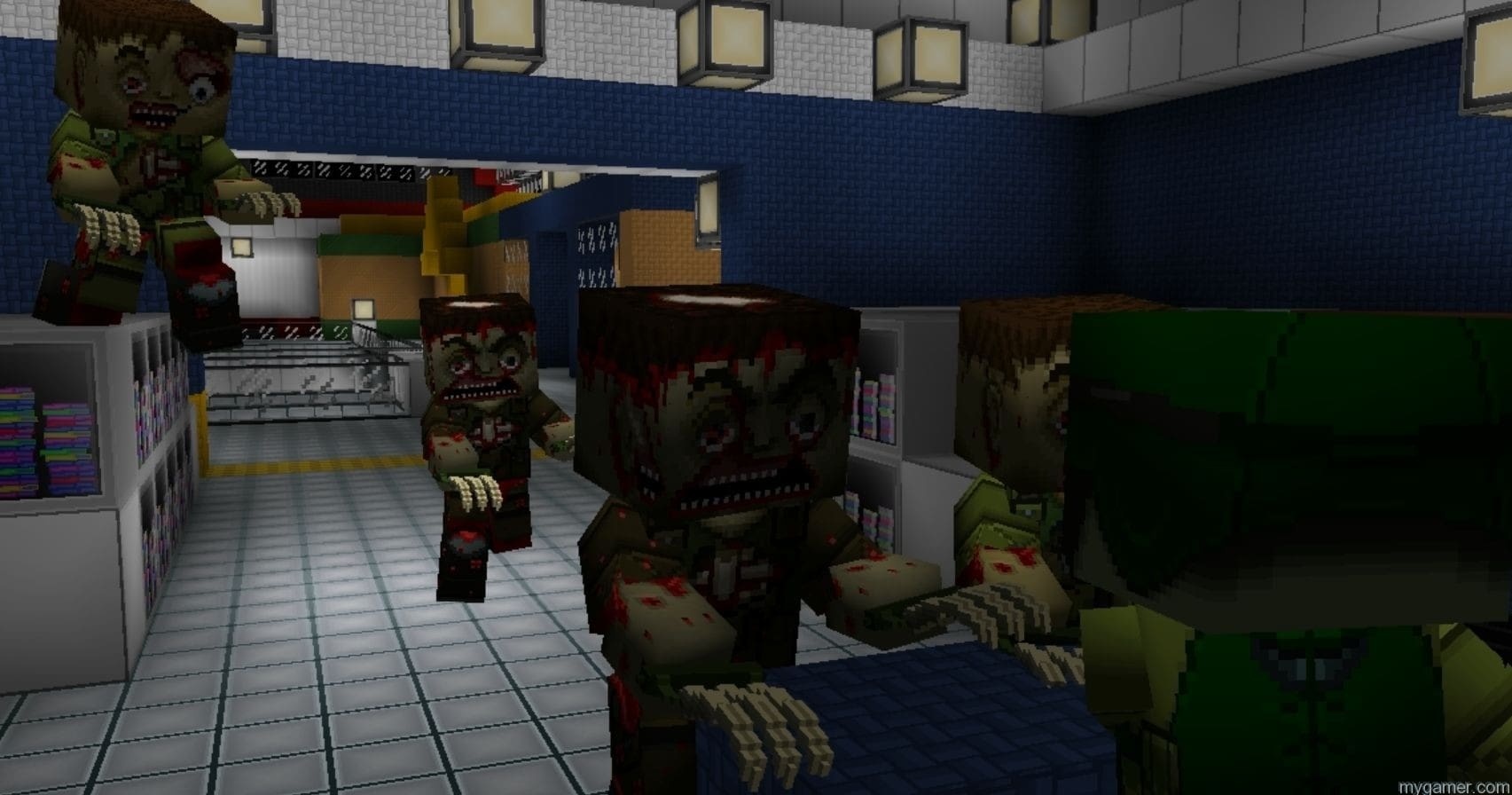 Guncraft Paranoia01 Wouldn't be a game without Zombies