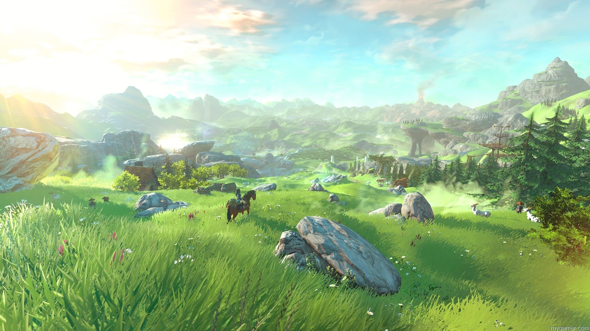 Largest open world in Zelda series