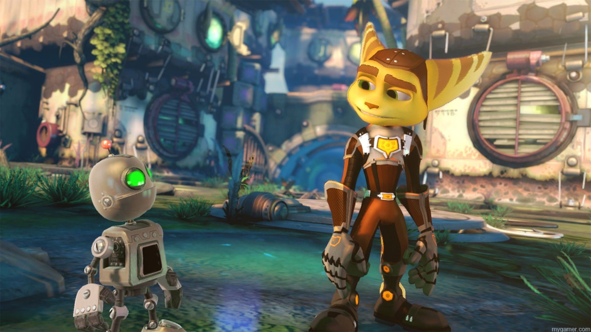 Graphics in Ratchet & Clank for PS4