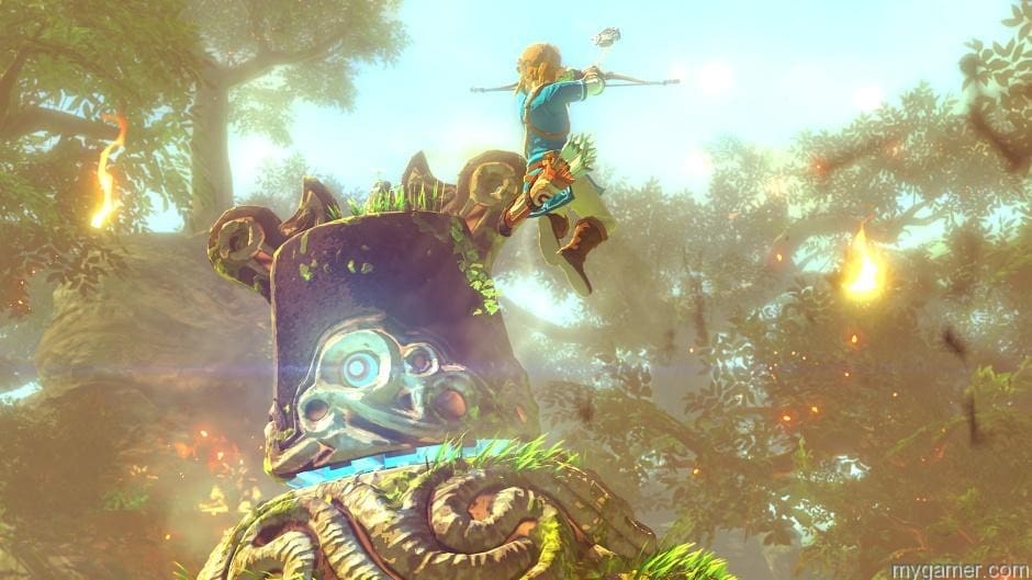 Main character in The Legend of Zelda for Wii U