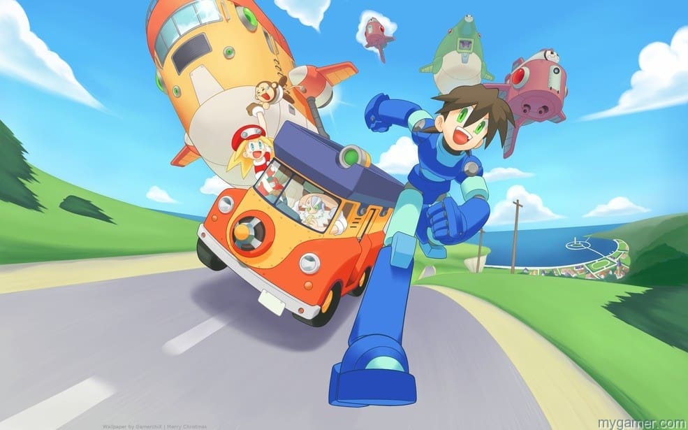 mega man legends wallpaper