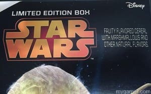 Star Wars Cereal BoxTop Star Wars Cereal BoxTop