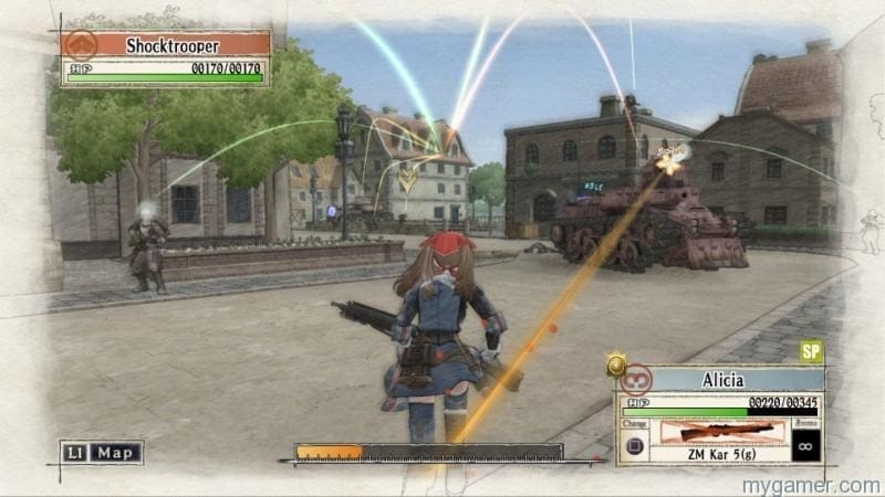 Valkyria Chron PS4 battle