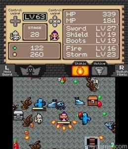 Witch and Hero II battle