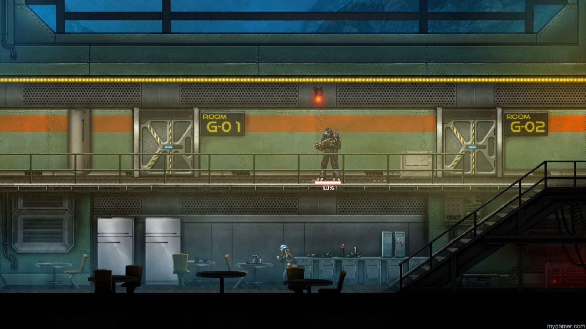 Dex Running There are some stealth segments.
