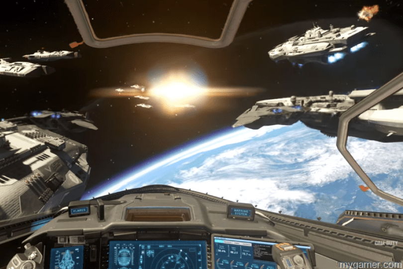 infinite warfare gameplay space combat