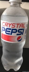 Crystal Pepsi Bottle