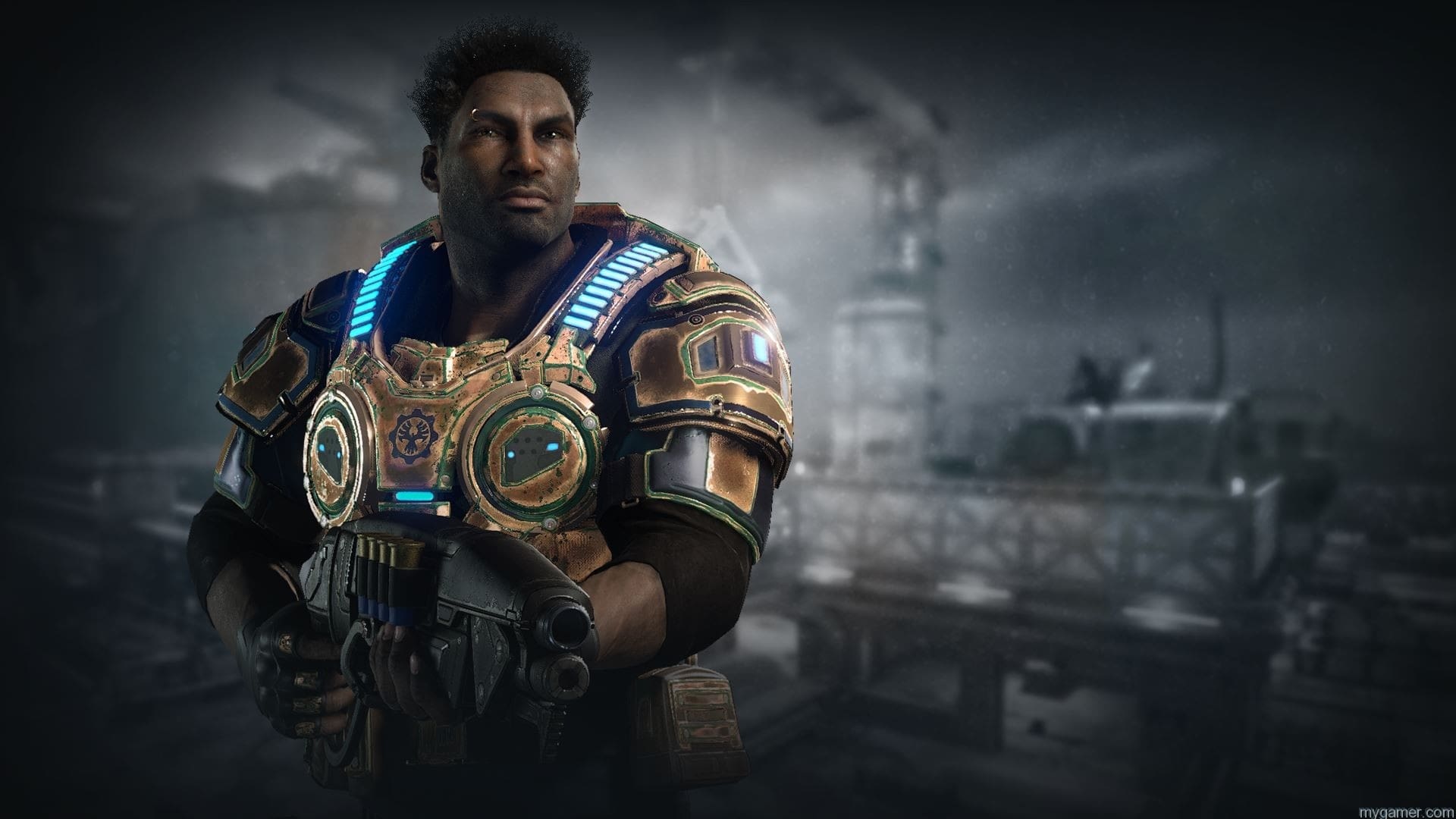 Del character from Gears of War 4