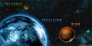 Metroid Fed Force planets